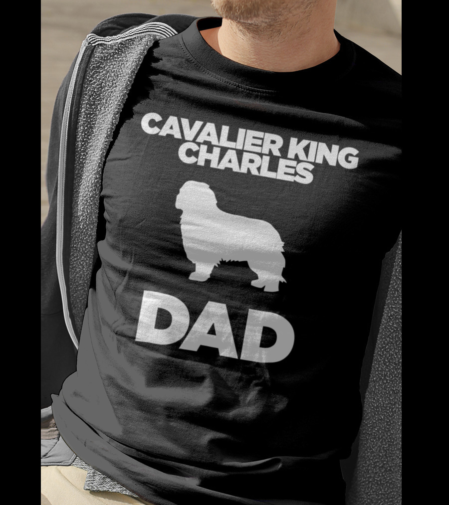 Cavalier King Charles Dad T-Shirt