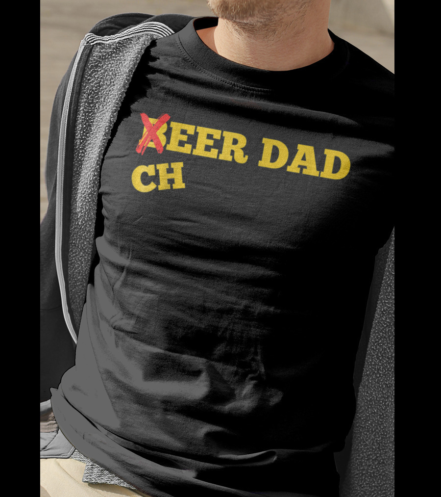 Cheer Dad Not Beer Dad Cheer Dad T-Shirt