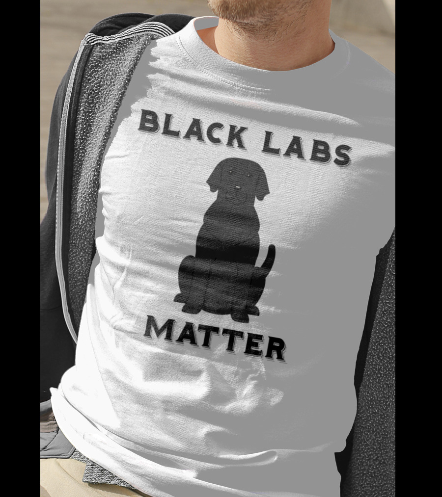 Black Labs Matter Chocolate Labrador Go30 T-Shirt