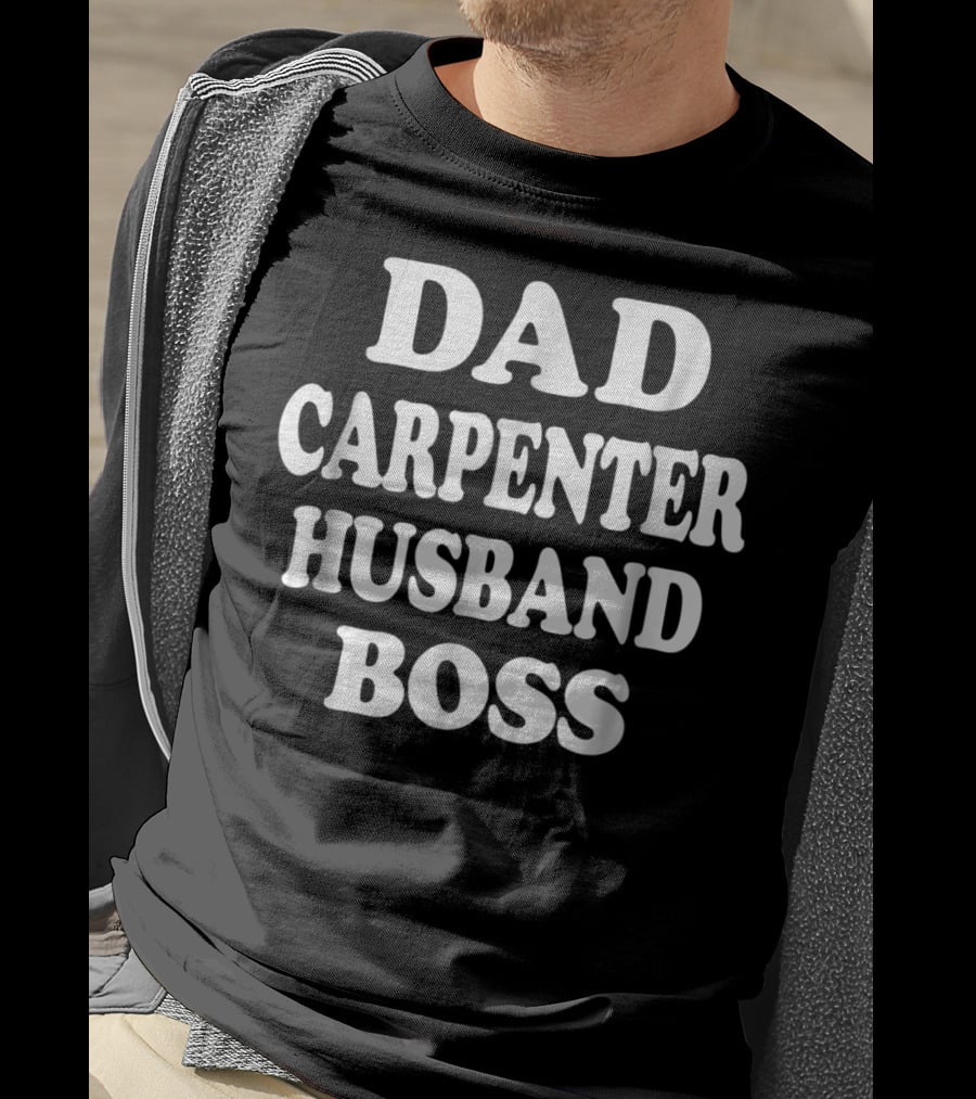 Dad Carpenter Husband Boss78 T-Shirt