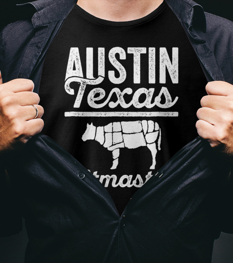 Austin Texas Pitmaster BBQ Dad For 82 T-Shirt