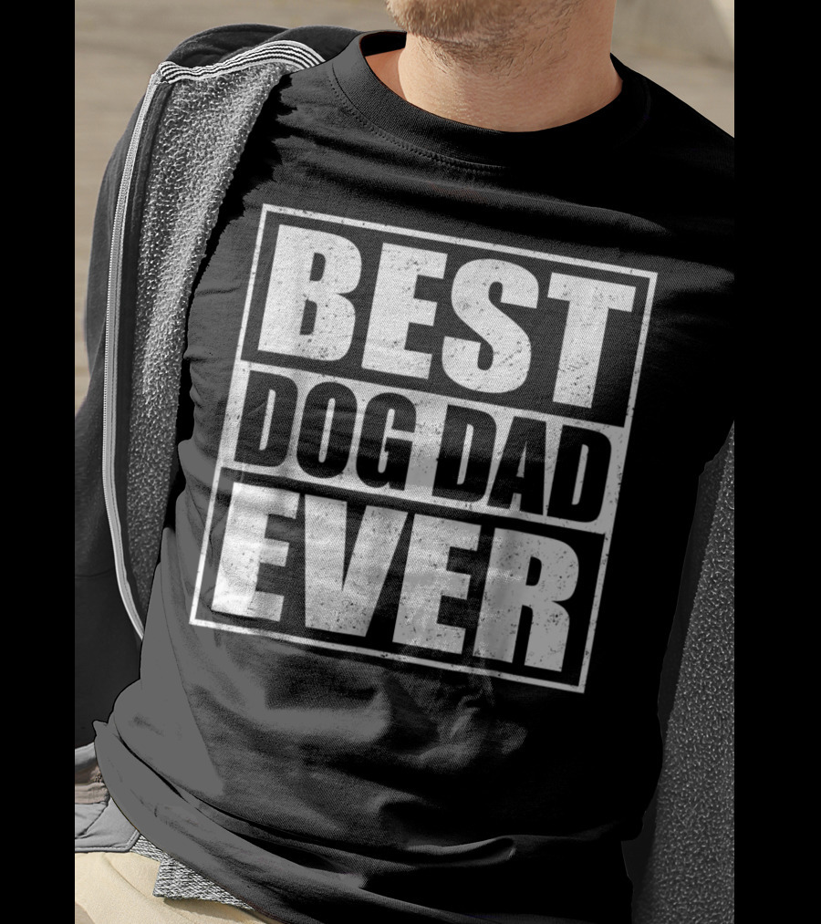 Best Dog Dad Ever Puppy Pets Owners T-Shirt