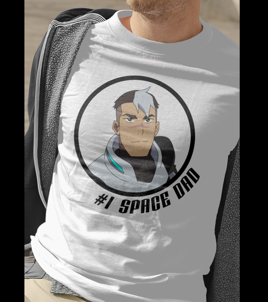 DreamWorks Voltron #1 Space Dad Shiro Character Crewneck99 T-Shirt