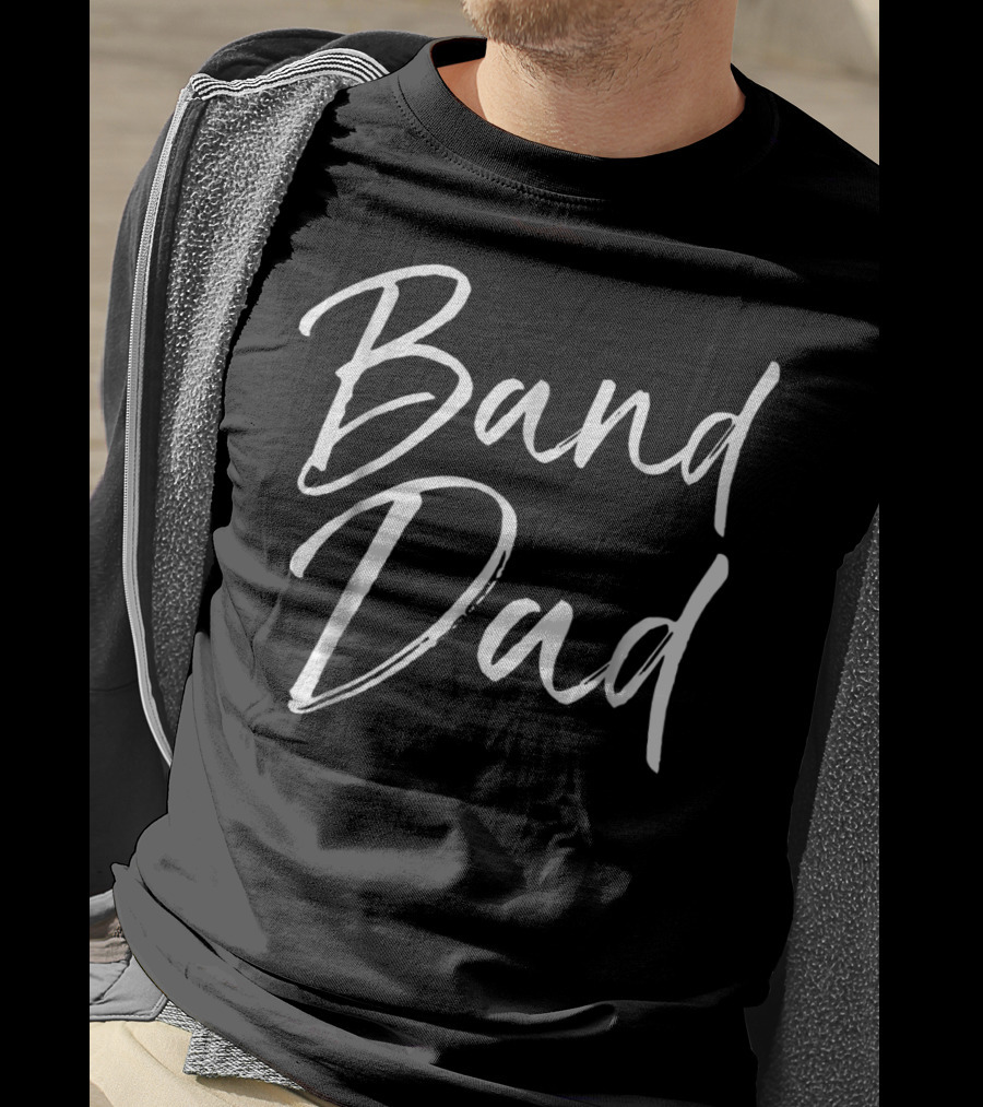 Band Dad Funny Marching Band Father For Men T-Shirt