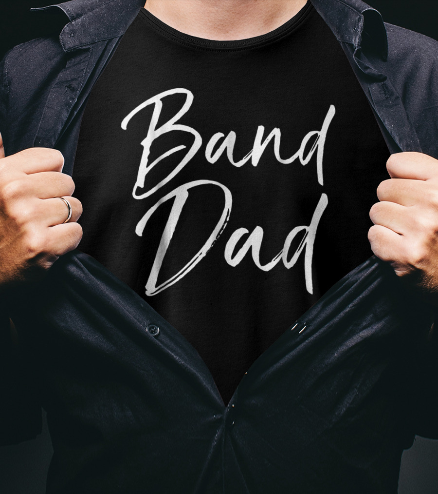 Band Dad Funny Marching Band Father For Men T-Shirt