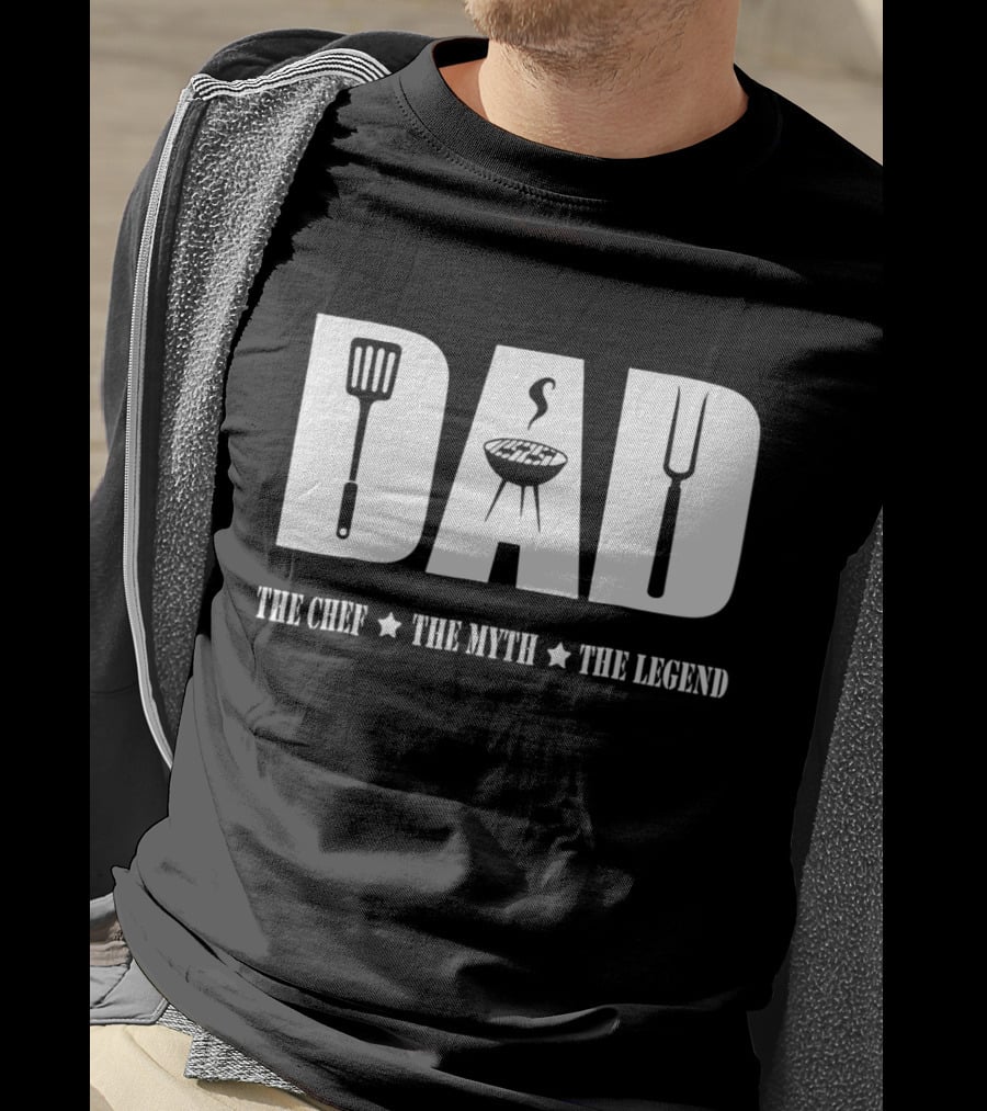 Dad The Chef The Myth The Legend T-Shirt
