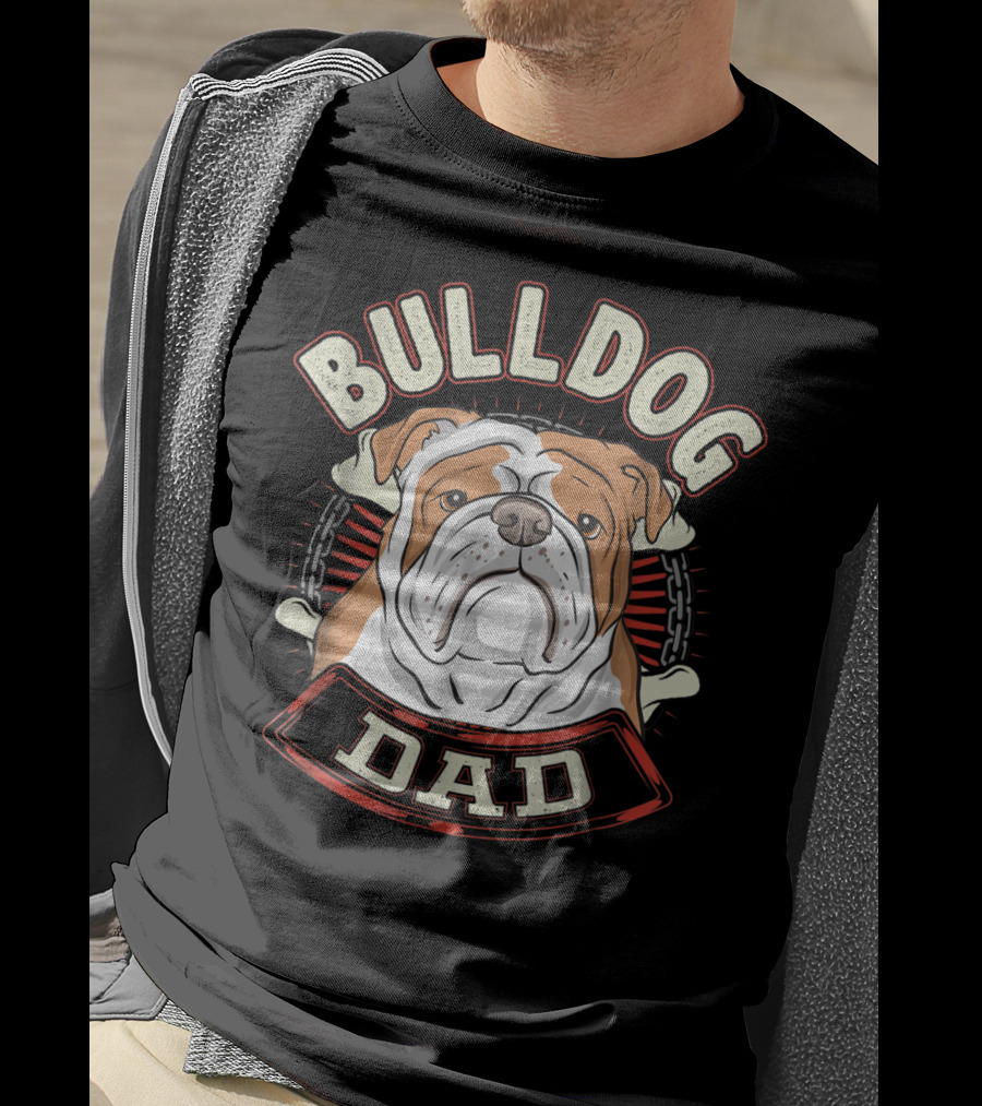 BULLDOG DAD T-Shirt