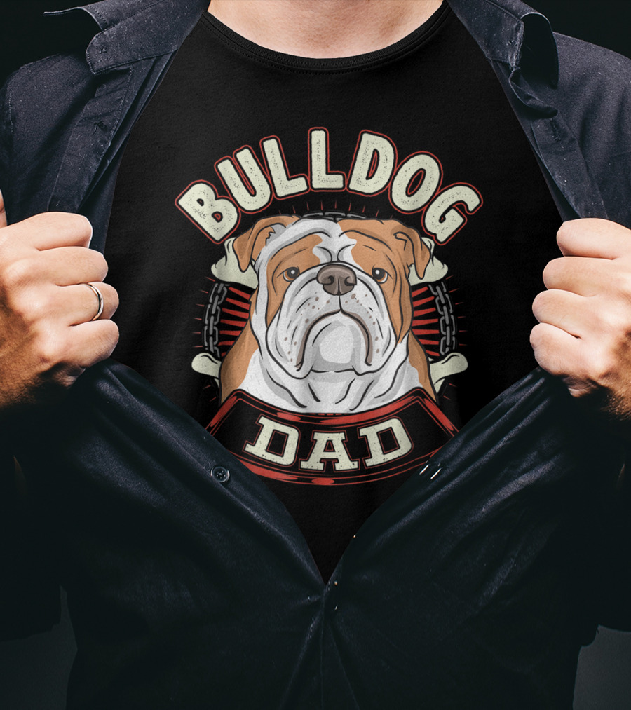 BULLDOG DAD T-Shirt