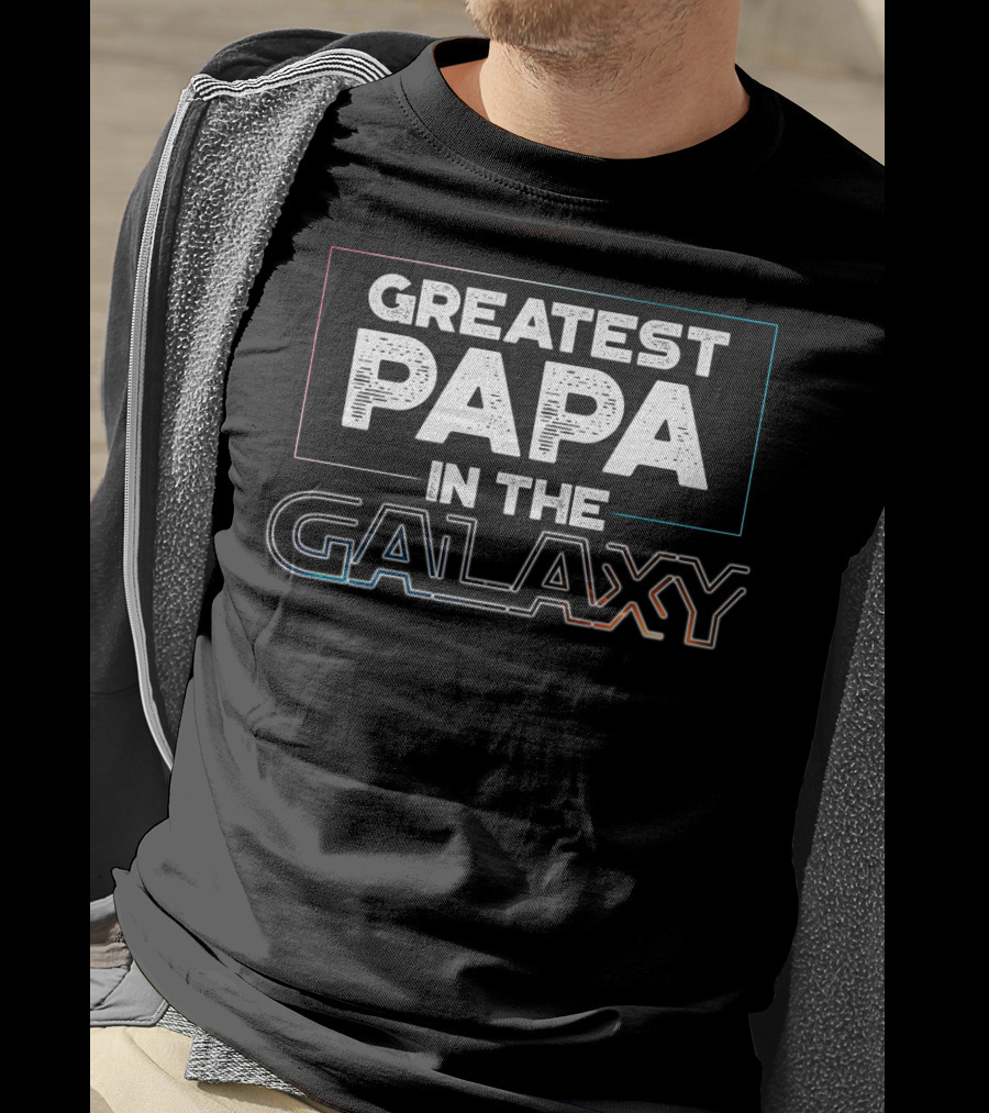 Greatest Papa In The Galaxy T-Shirt