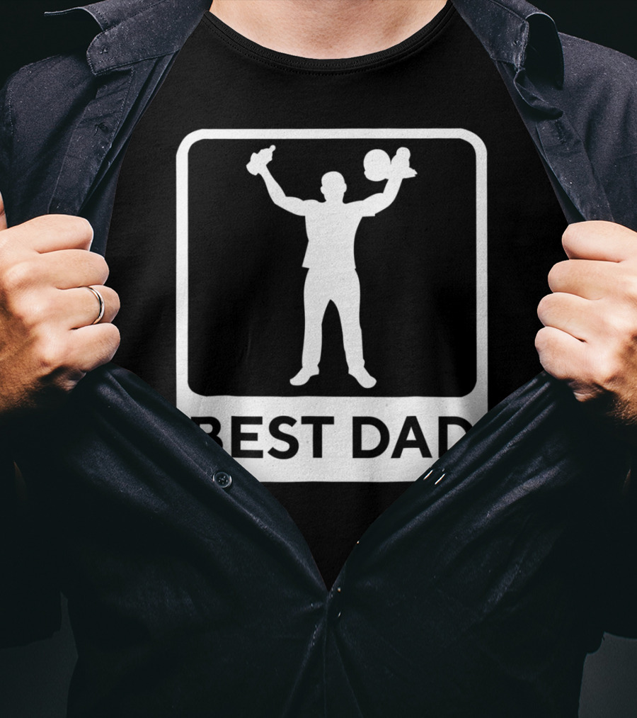 BEST DAD Funny New Cool Dad T-Shirt