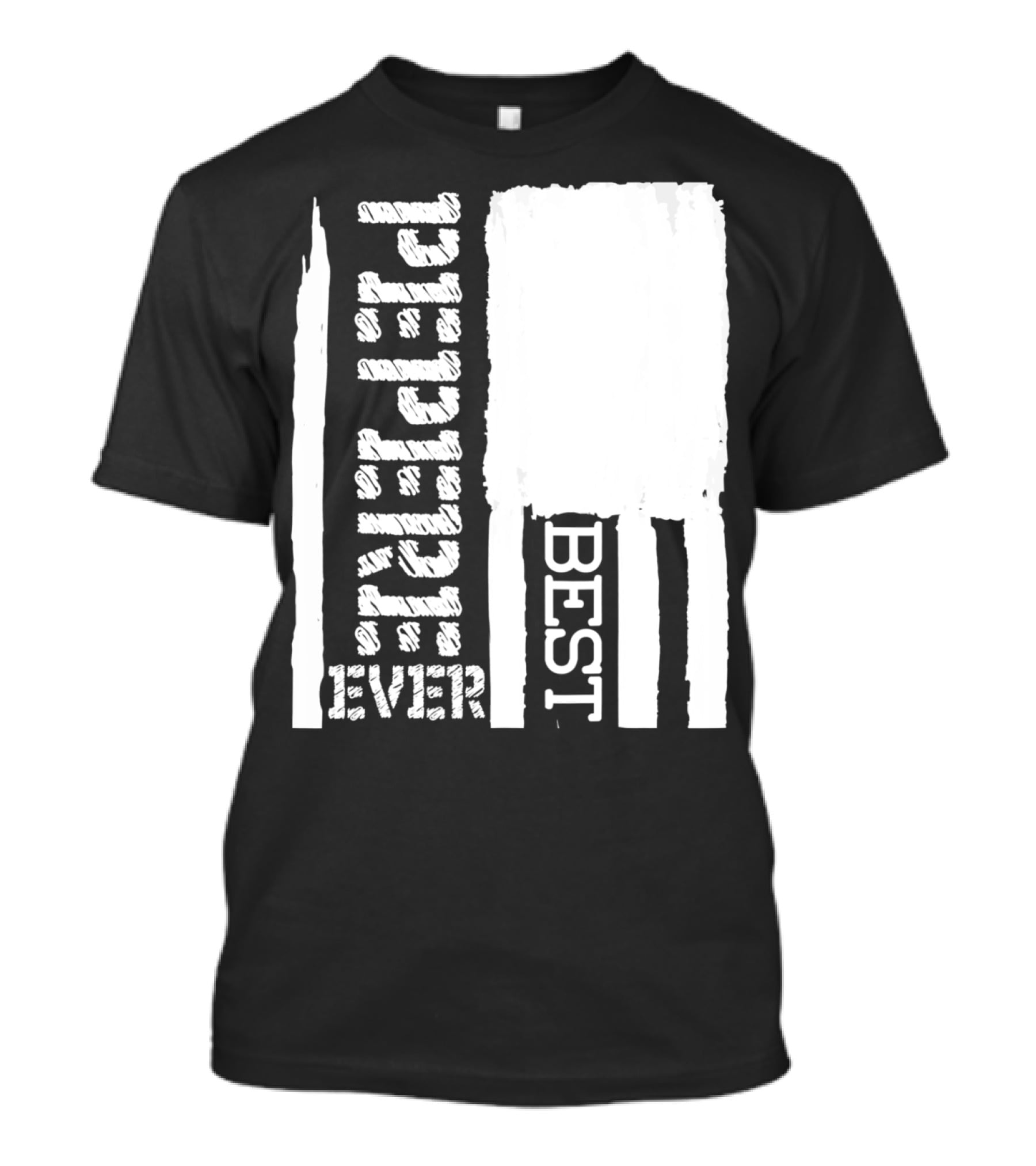Best Pepere Ever Distressed Flag T-Shirt