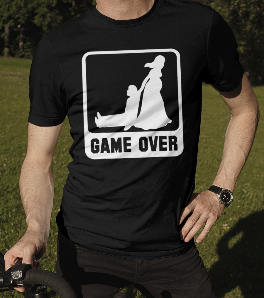 Game Over Wedding Humor T-Shirt