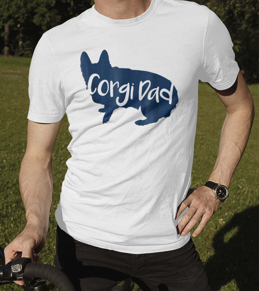 Corgi Dad CorgiLover Dog T-Shirt