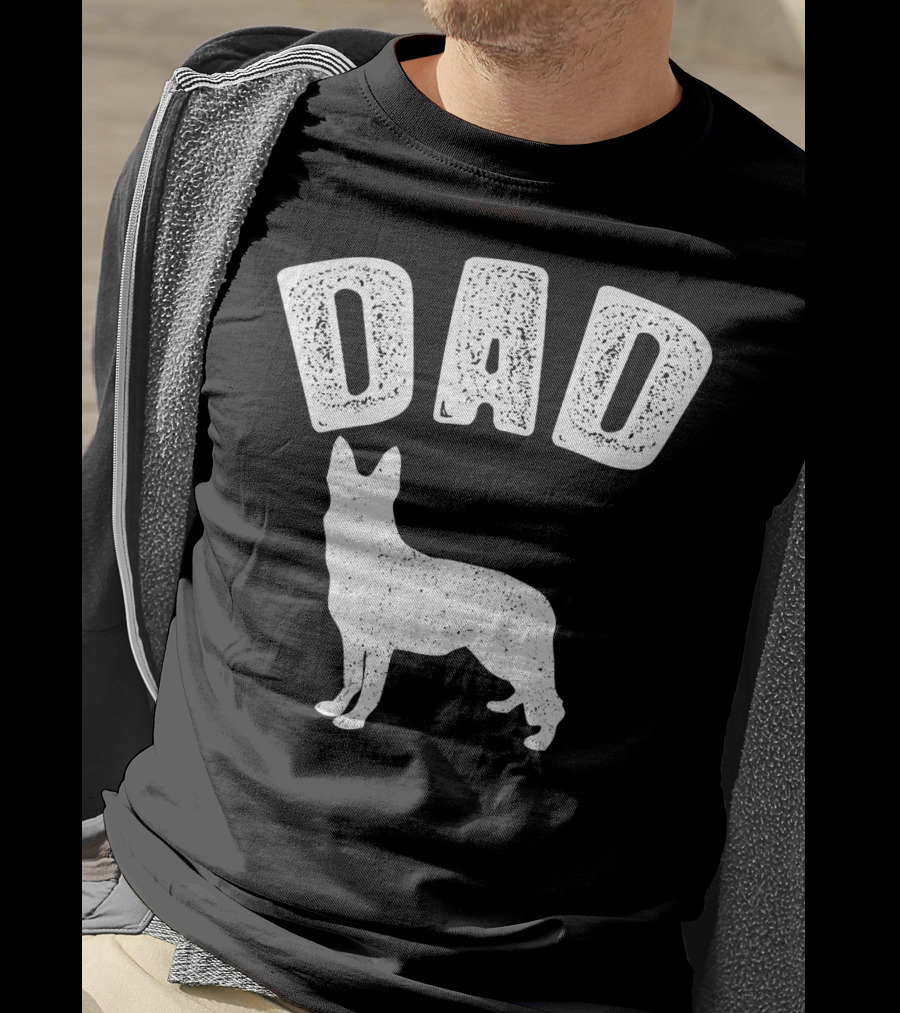 DAD GERMAN SHEPARD Matching Family T-Shirt