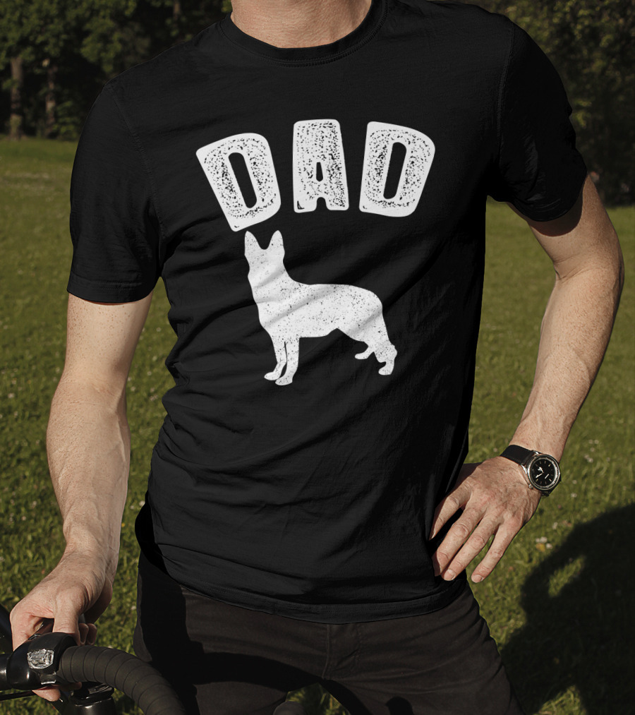 DAD GERMAN SHEPARD Matching Family T-Shirt