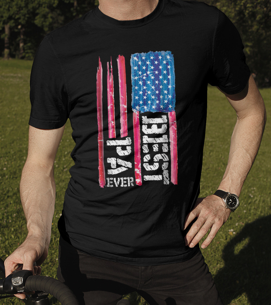Best Pa Ever Distressed American Flag 93 T-Shirt