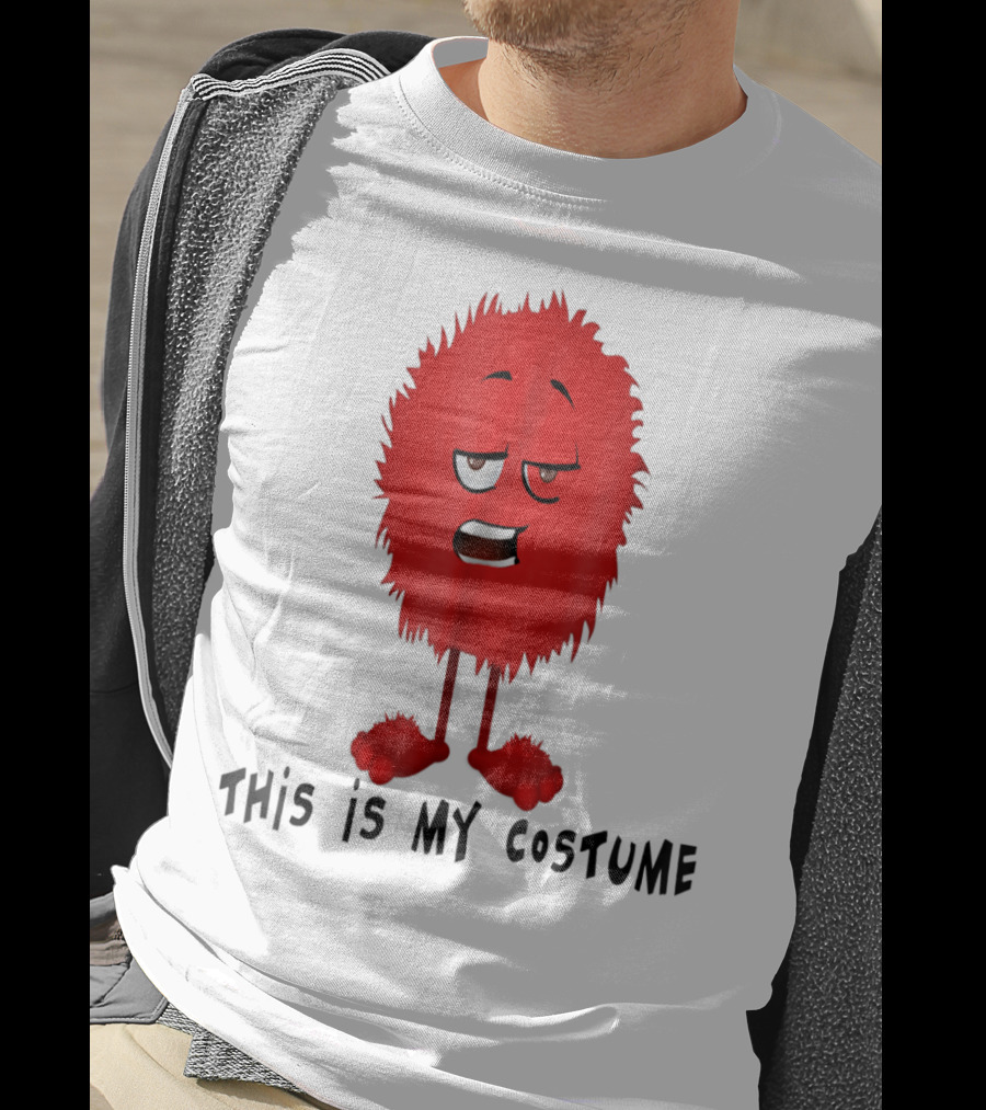 This Is My Costume Cute Halloween Monster Dad T-Shirt