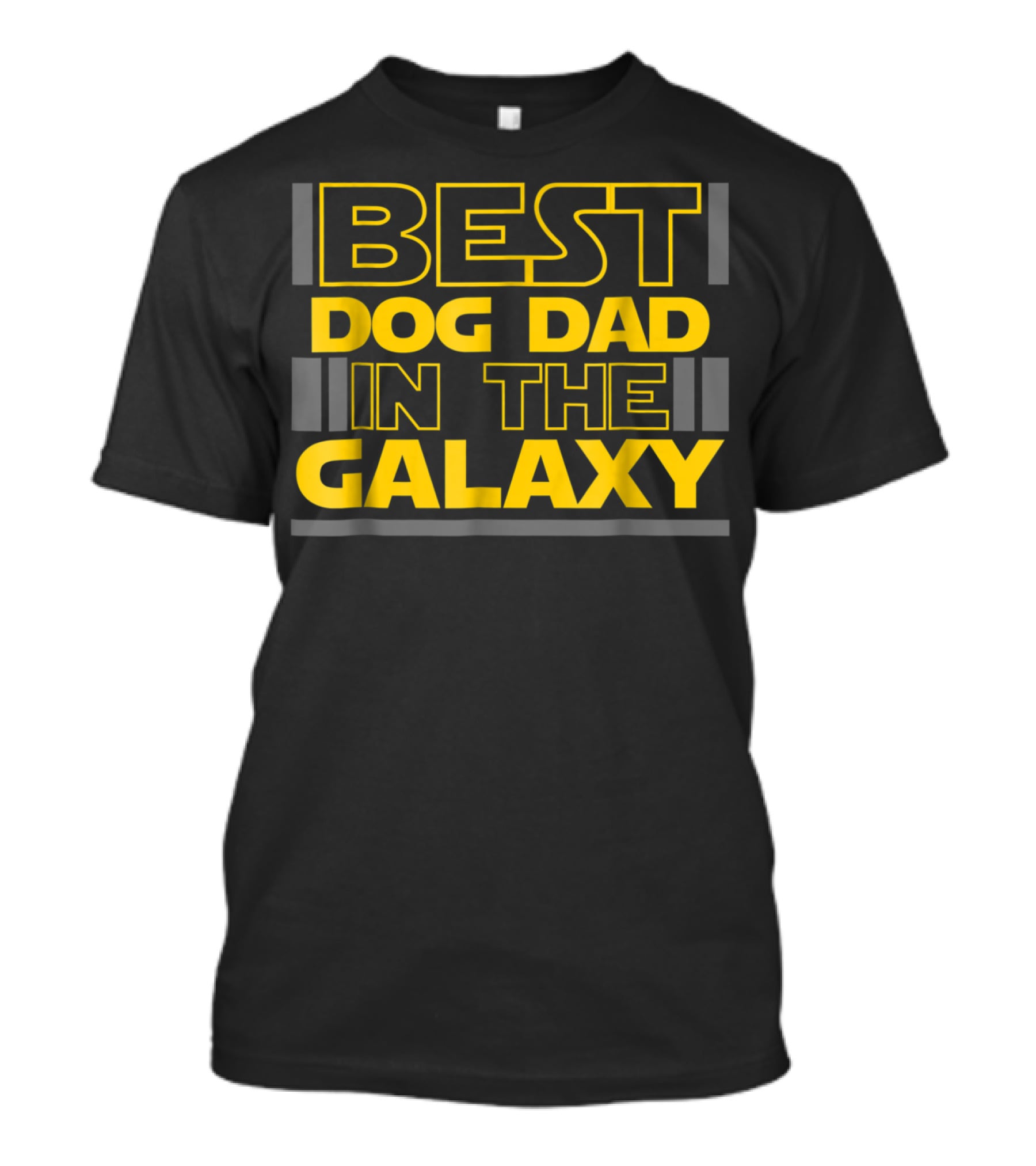 Best Dog Dad In The Galaxy Star Wars Inspired Father's Day T-Shirt