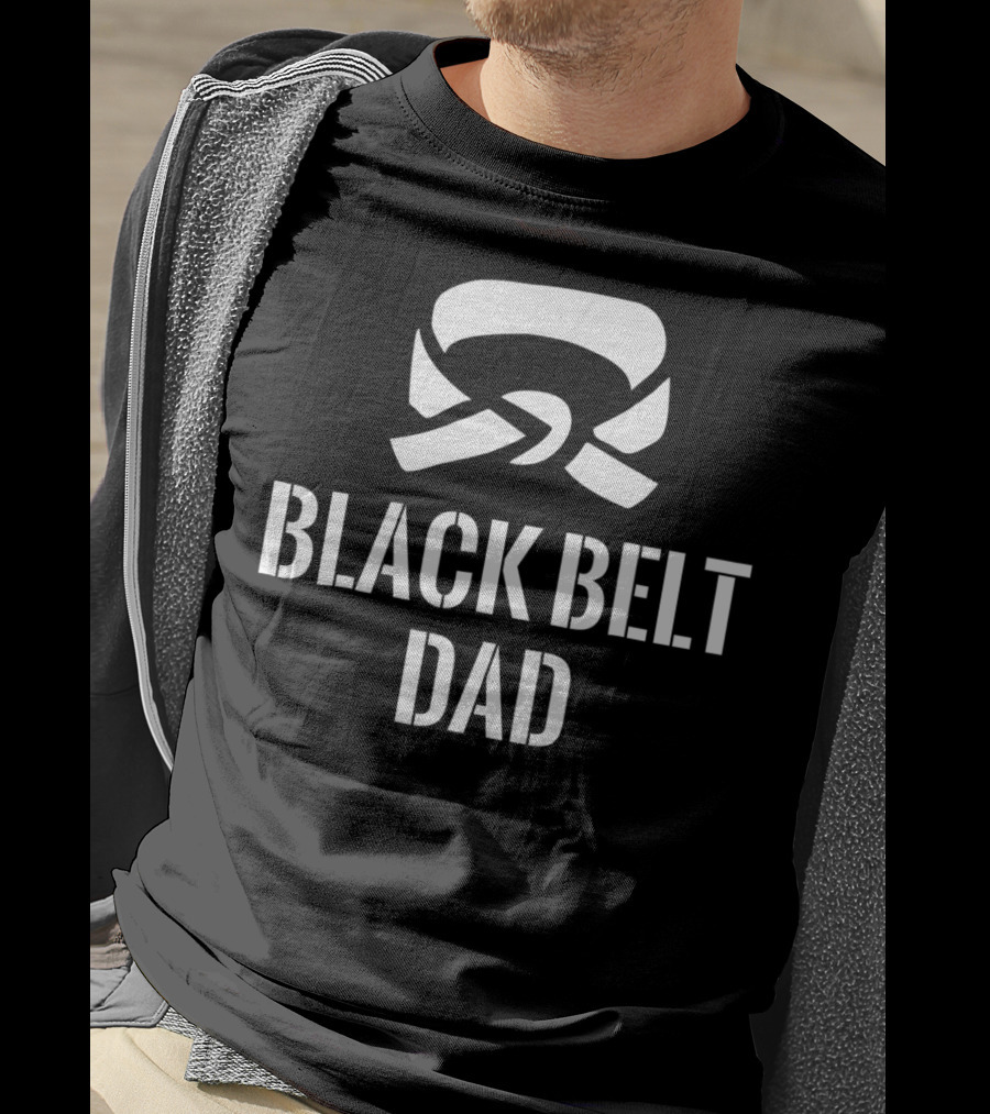 Black Belt Dad Karate T-Shirt