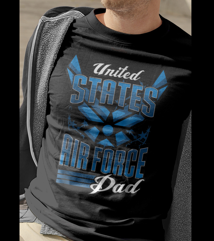United States Air Force Dad Military Pride S53 T-Shirt