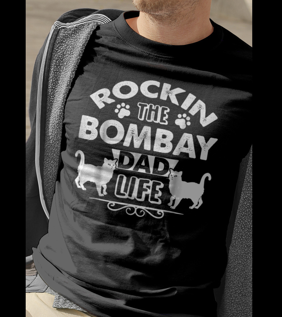 Rockin The Bombay Dad Life T-Shirt