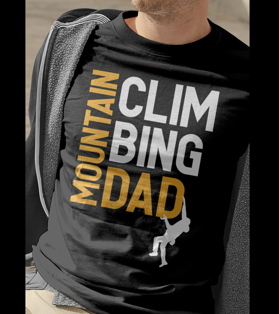 MOUNTAIN CLIMBING DAD T-Shirt