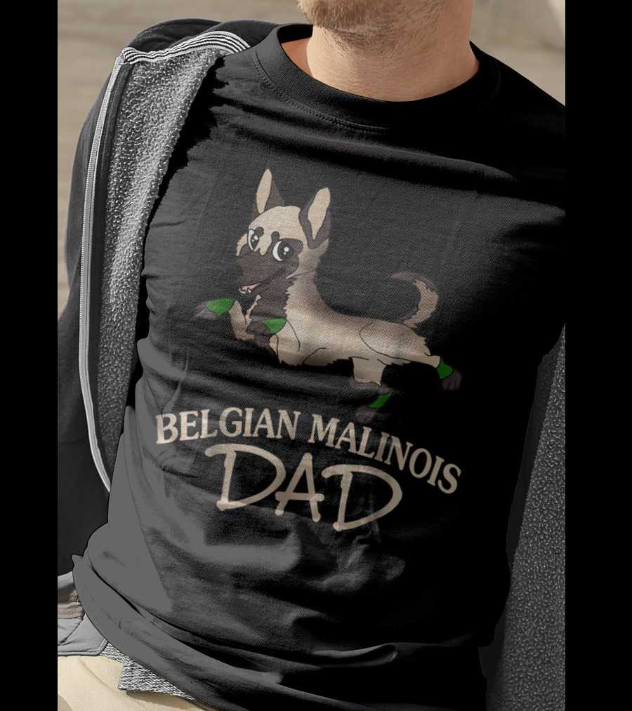 Belgian Malinois Dad T-Shirt