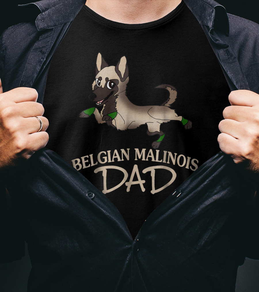 Belgian Malinois Dad T-Shirt