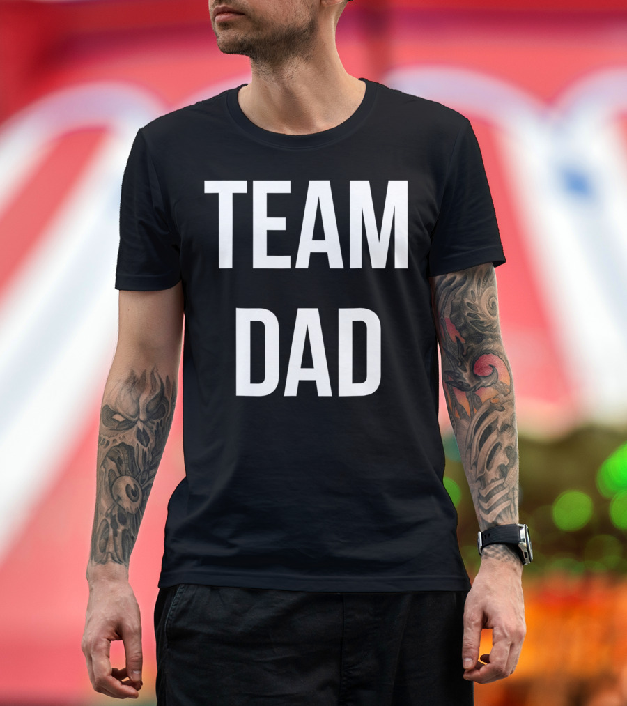 Team Dad 90 Cute Funny T-Shirt