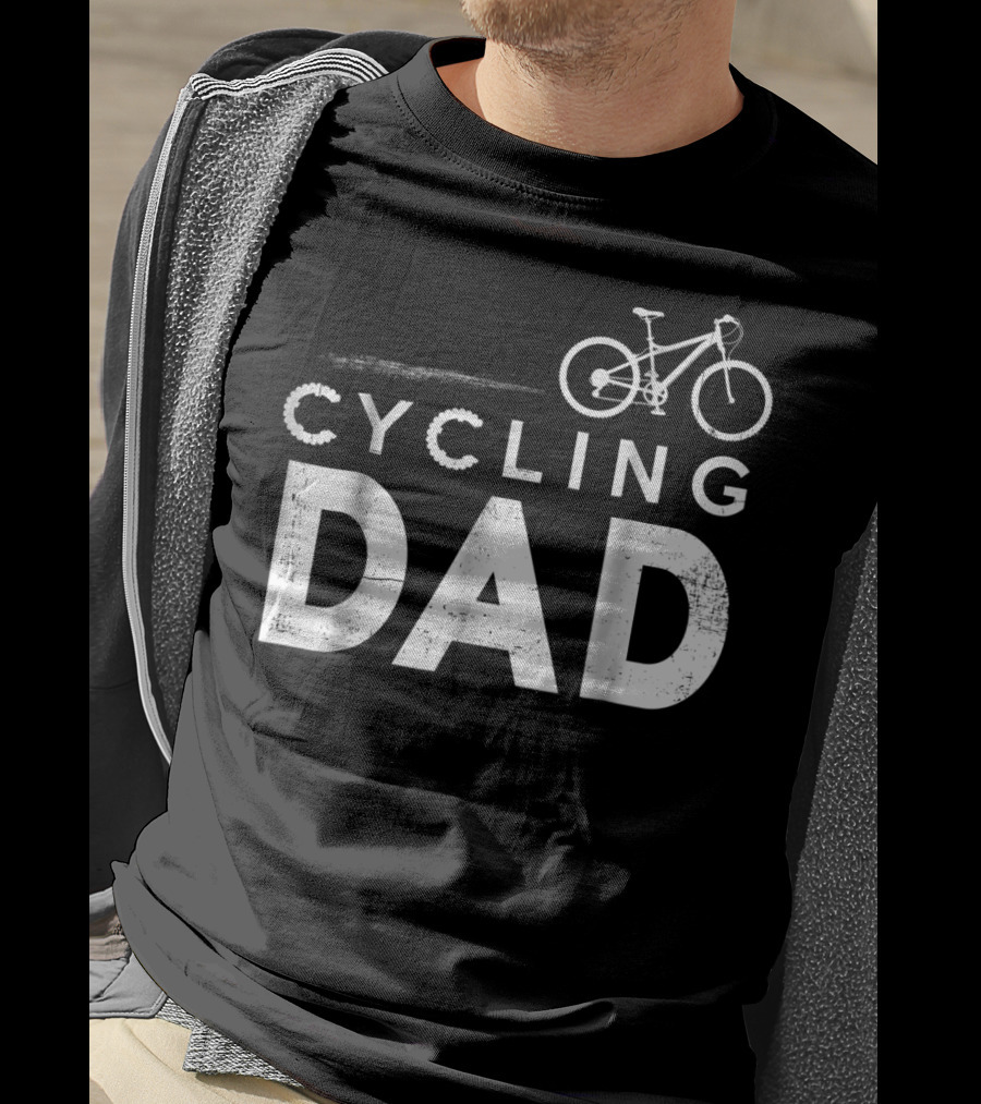 Cycling Dad Bike T-Shirt