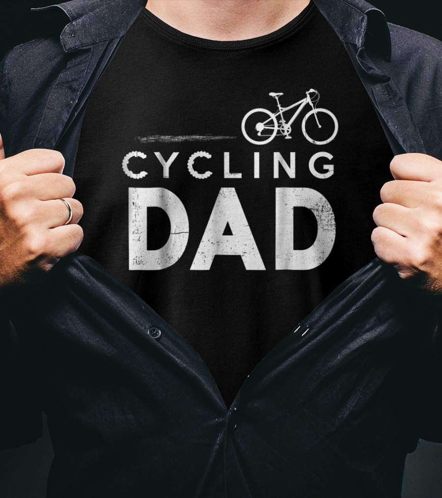 Cycling Dad Bike T-Shirt