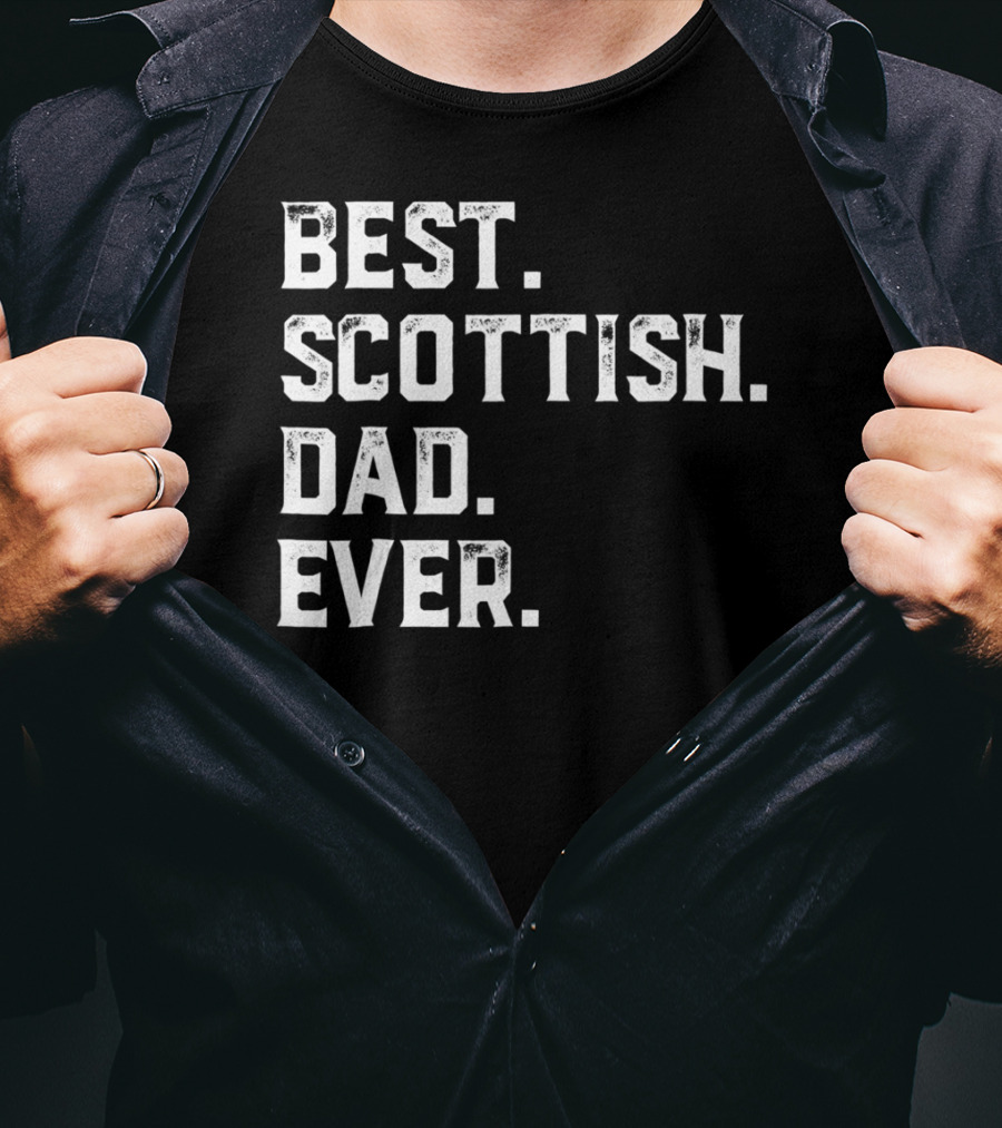 Best Scottish Dad Ever Day28 T-Shirt