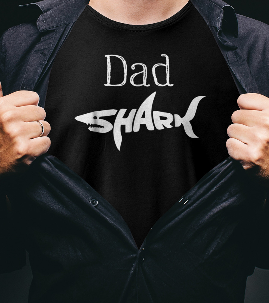 Dad Shark Family Matching Mommy Daddy Shark T-Shirt
