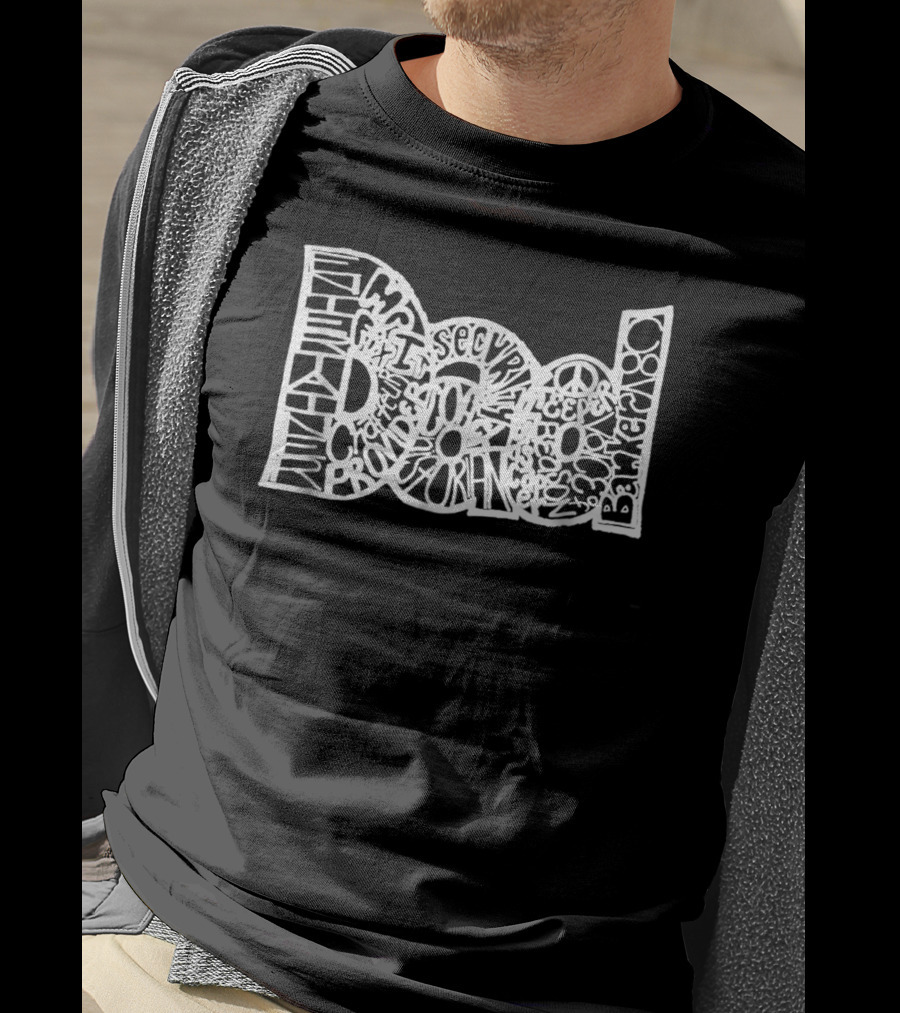 Dad Typography White Print Protector Hero Teacher Boss Secure Strong Banker 20 T-Shirt