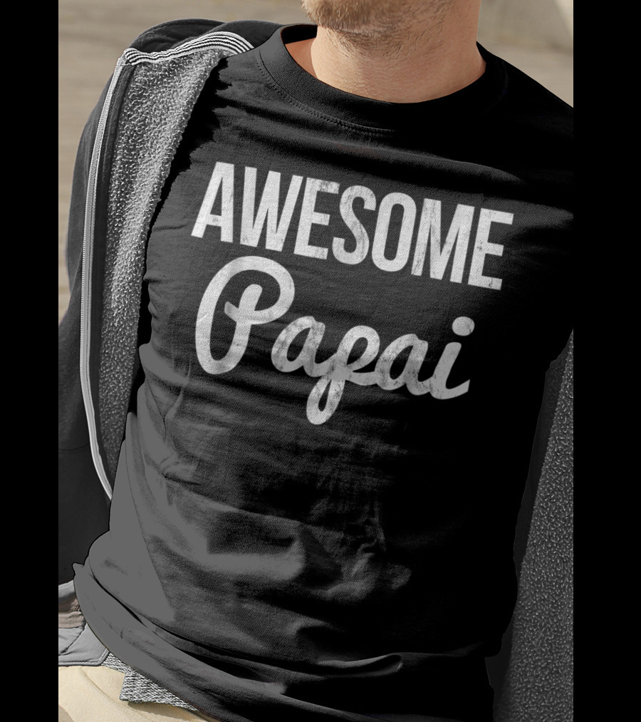 Awesome Papai Brazilian Dad T-Shirt
