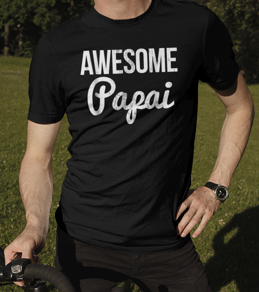 Awesome Papai Brazilian Dad T-Shirt