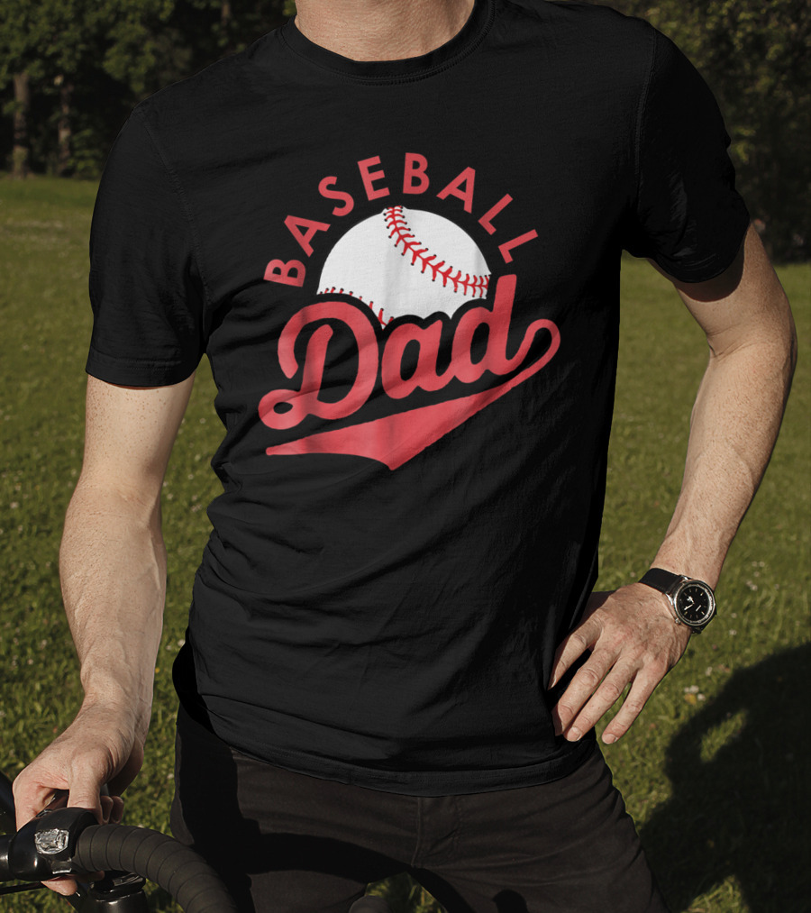 Baseball Dad Funny Softball T-Shirt