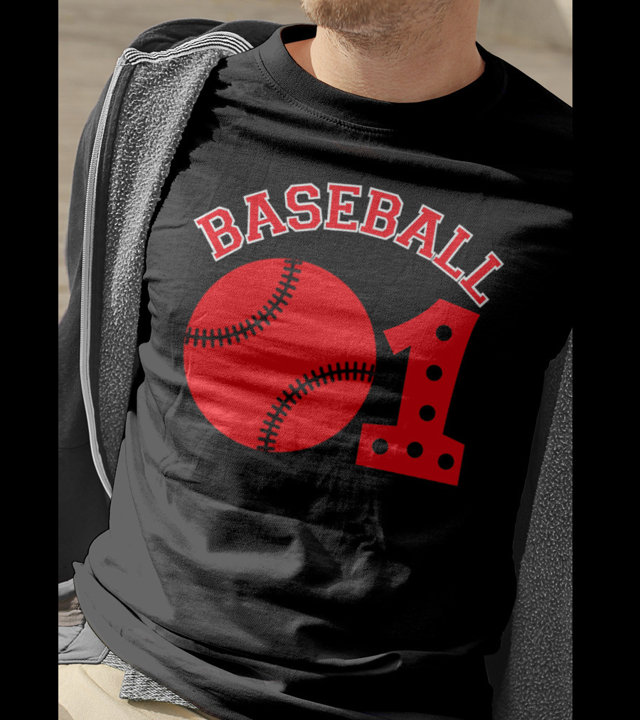 BASEBALL 01 BALL RED 1 T-Shirt