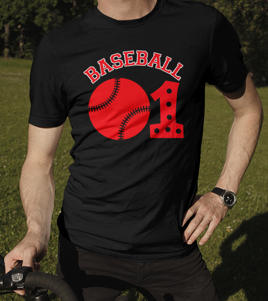 BASEBALL 01 BALL RED 1 T-Shirt