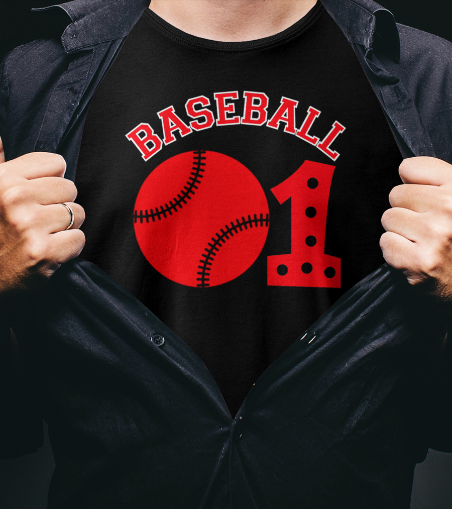 BASEBALL 01 BALL RED 1 T-Shirt