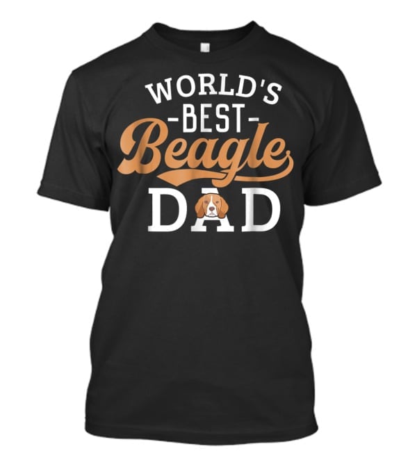 World's Best Beagle Dad T-Shirt