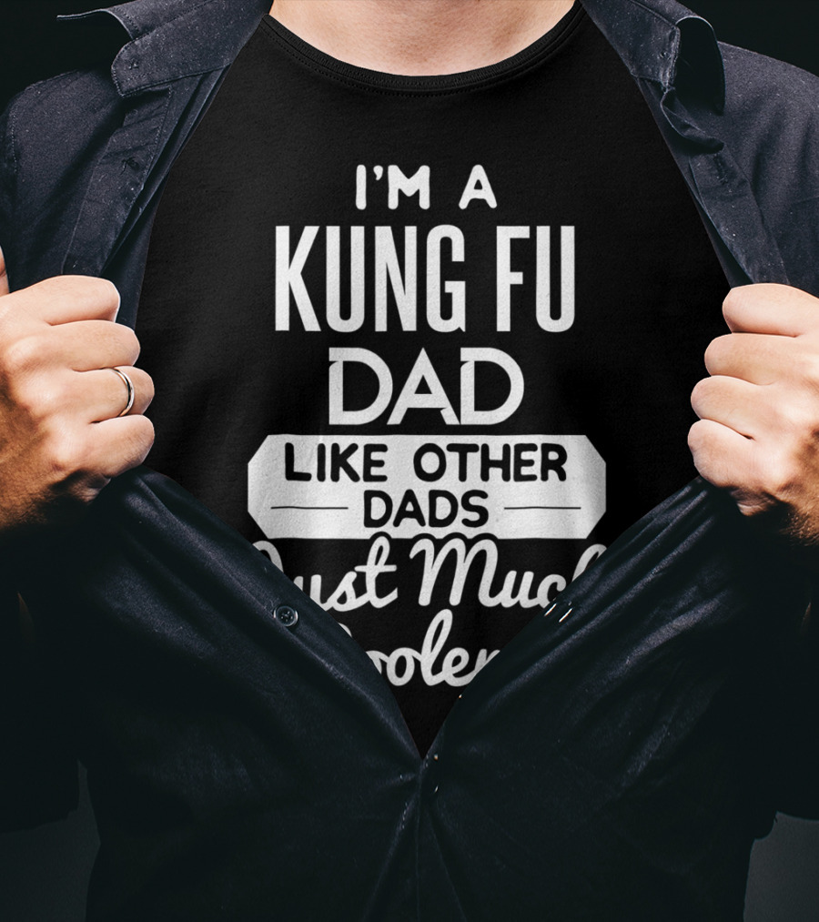 I'm A Kung Fu Dad Like Other Dads Just Much Cooler T-Shirt
