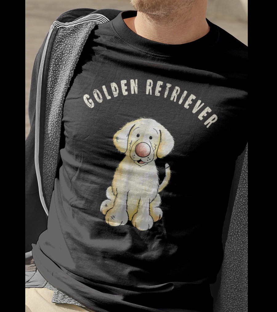 Golden Retriever Puppy For Dog Mom Or Dad T-Shirt