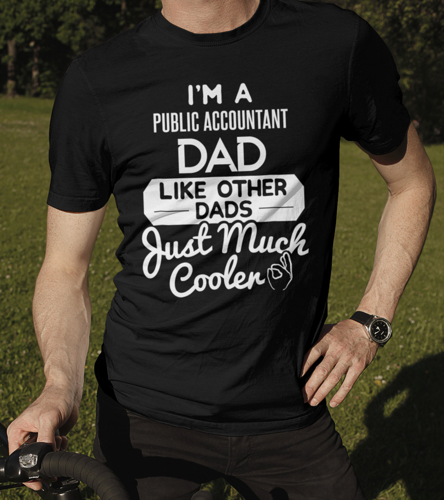 I'm A Public Accountant Dad Like Other Dads Just Much Cooler T-Shirt