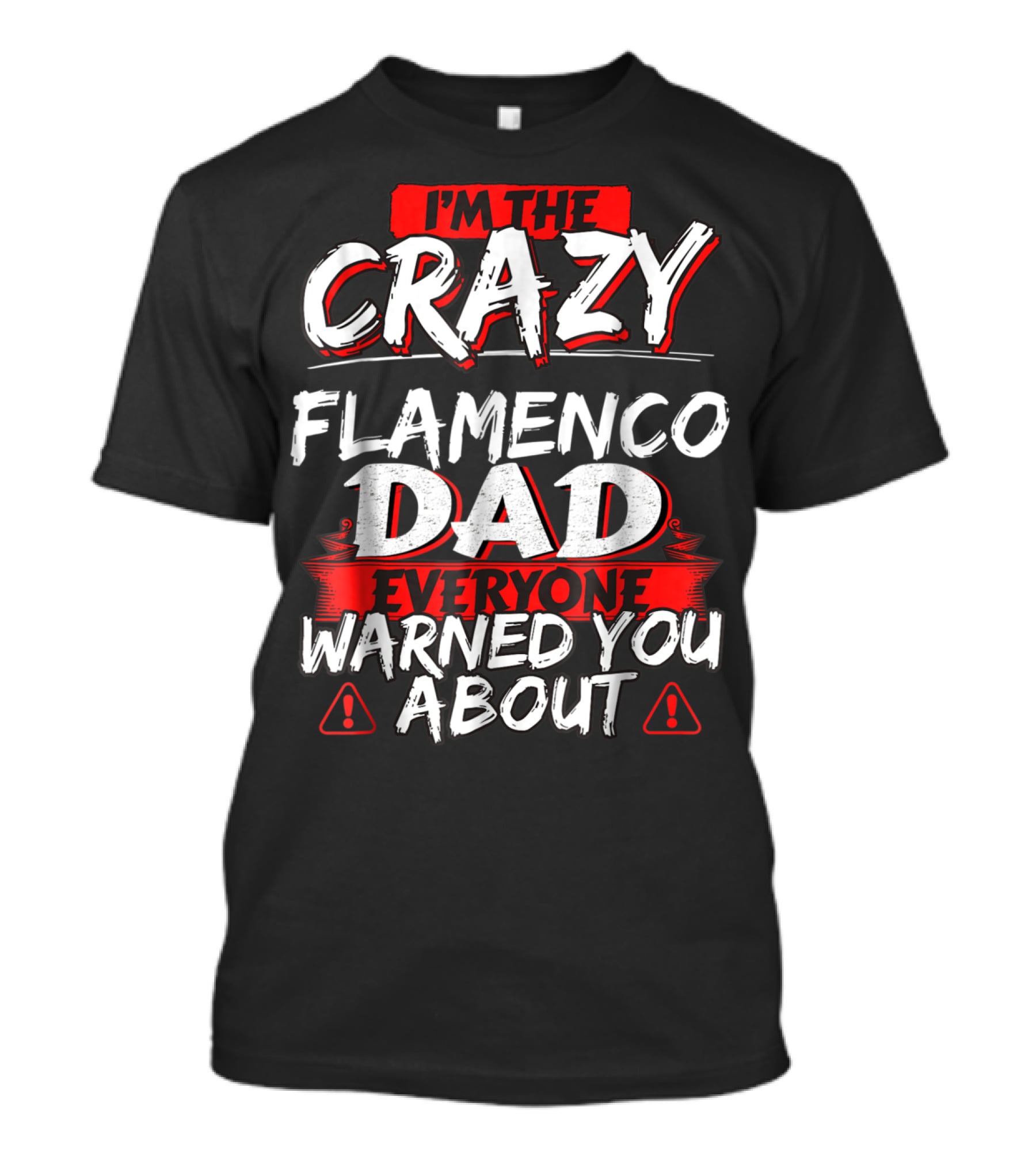 I'm The Crazy Flamenco Dad Everyone Warned You About T-Shirt