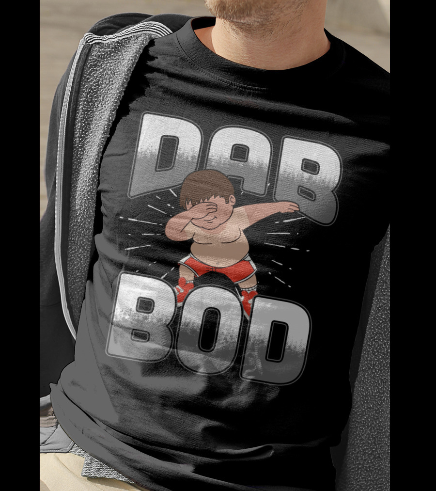 Dabbing Dad Bod Fun T-Shirt