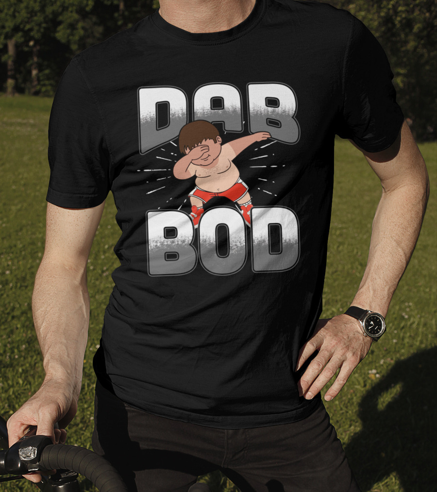 Dabbing Dad Bod Fun T-Shirt