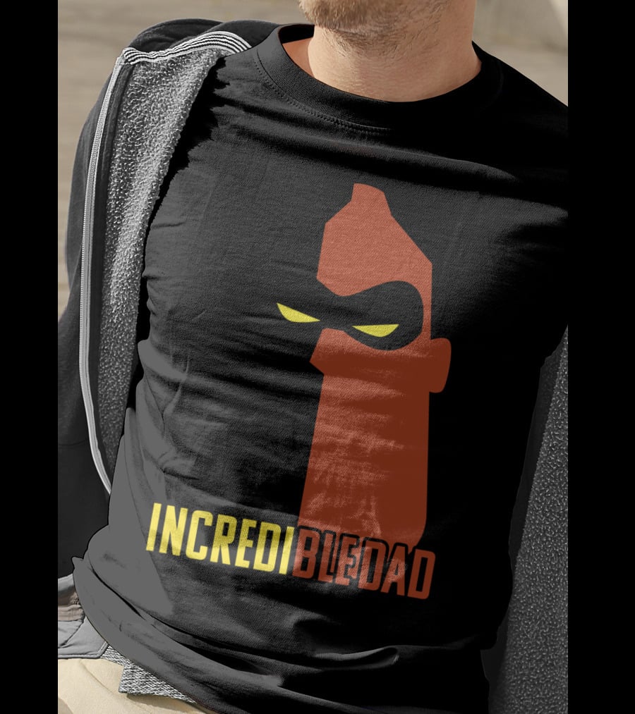 Disney Pixar Incredibles 2 IncrediBle Dad Hero Mask T-Shirt