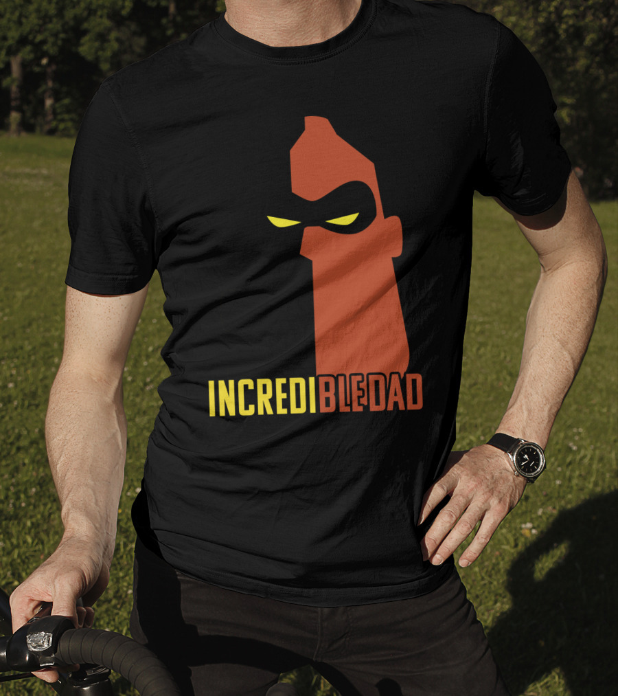 Disney Pixar Incredibles 2 IncrediBle Dad Hero Mask T-Shirt