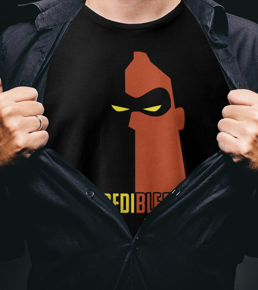 Disney Pixar Incredibles 2 IncrediBle Dad Hero Mask T-Shirt